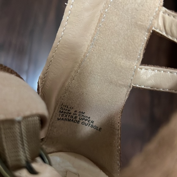 Coconuts Matisse Tassel Fringe Open Toe Block Heel Sandals Size 6.5 - Picture 14 of 14